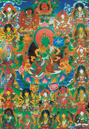 Mantras to the 21&nbsp;Taras